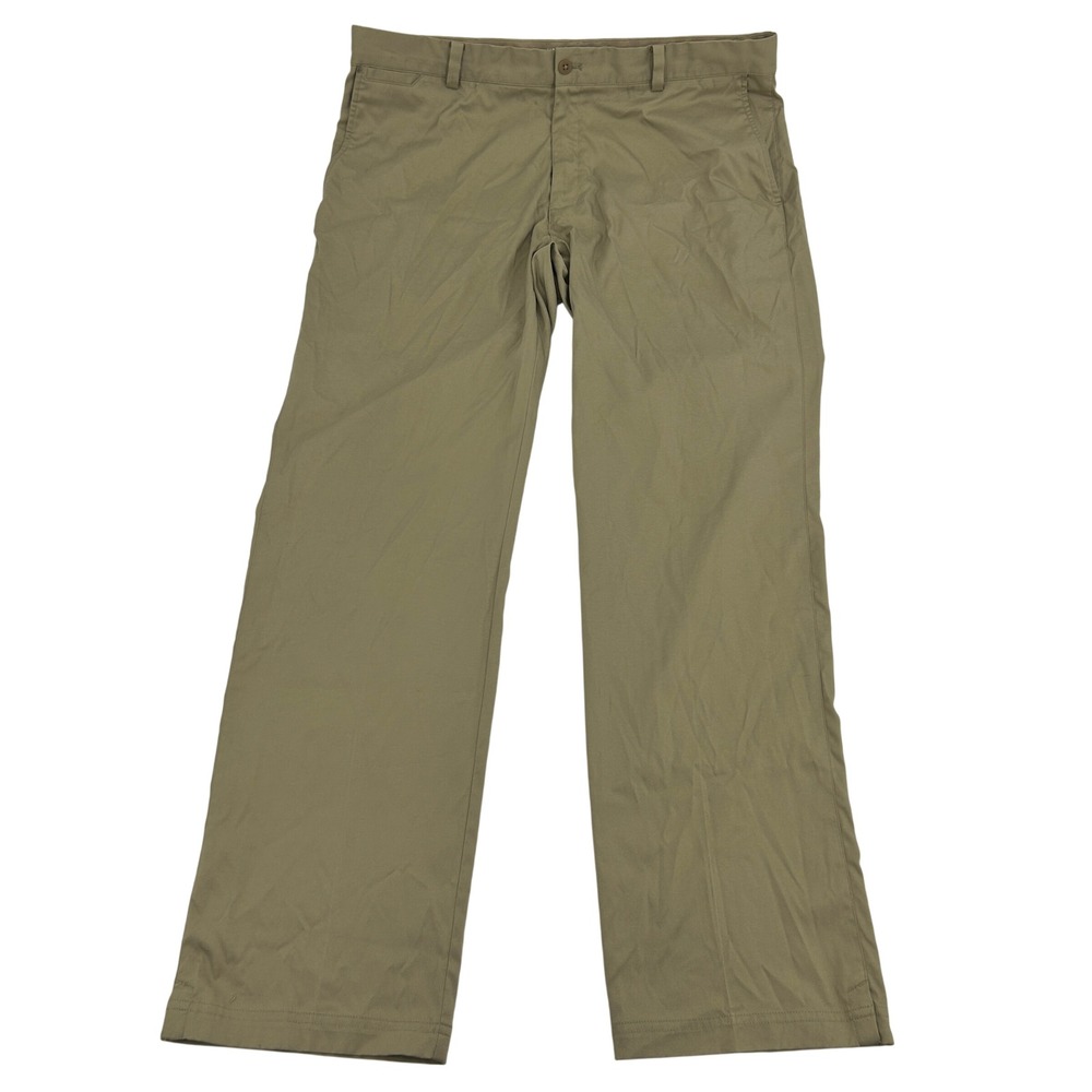 Nike‎ Golf Tour Performance Dri-FIT Pants Mens 36x32 Tan Khaki Golfing